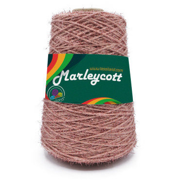 MarleyCott misto cotone e fibra metallica rocca 250g Rosa cipolla