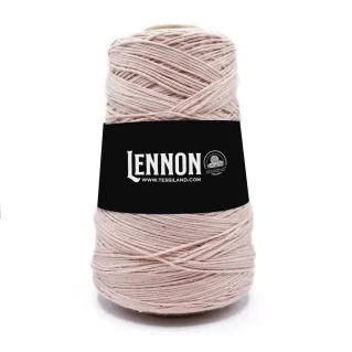 Lennon cotton blend with micro sequins cone 250g Cipria