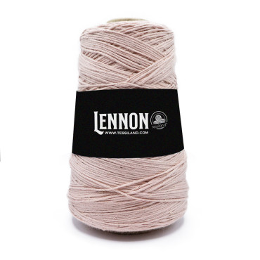 Lennon misto cotone e micro paillettes rocca 250g Cipria