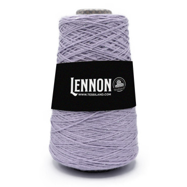Lennon misto cotone e micro paillettes rocca 250g Glicine