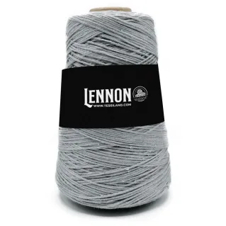Lennon mélange coton et micro paillettes en cône 250g Gris