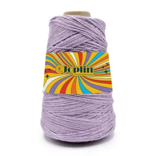 Joplin mezcla algodón con reflejo luminoso cono 250g Lilla