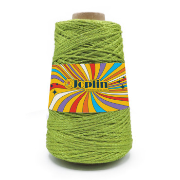 Joplin misto cotone con riflesso luminoso rocca 250g Pistacchio