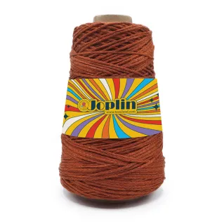 Joplin mezcla algodón con reflejo luminoso cono 250g Ruggine