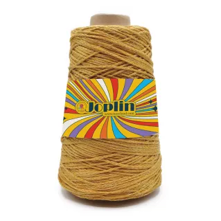 Joplin mélange coton effet lumineux bobine 250g Senape
