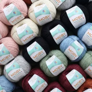 Moby misto alpaca merino cotone soffilo gomitolo 50g