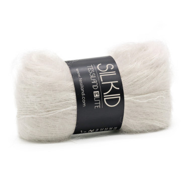 Silkid superkid mohair seta matassa 25g Naturale