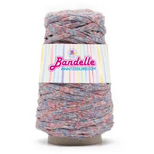 Bandelle Ribbon Wool Blend Gradient Cone 200g Magenta