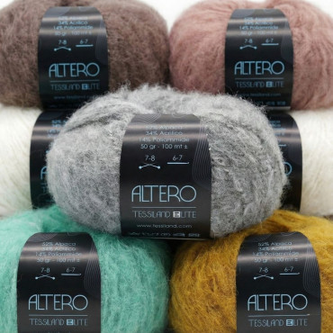 Altero misto alpaca garzato gomitolo 50g