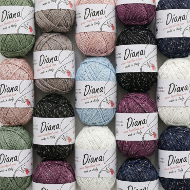 Diana misto cotone lurex gomitolo 50g