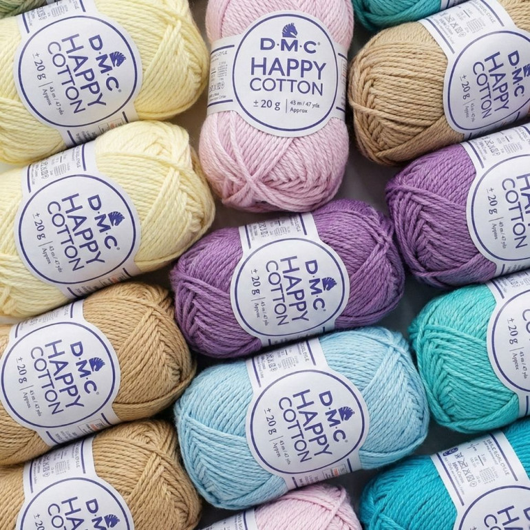 Happy Cotton cotone per amigurumi gomitolo 20g