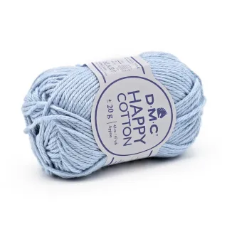 Happy Cotton coton pour amigurumi pelote 20g 751 celeste