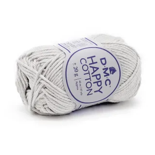 Happy Cotton algodón para amigurumi ovillo 20g 757 perla