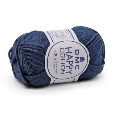 Happy Cotton cotone per amigurumi gomitolo 20g 758 notte