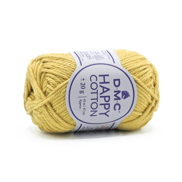 Happy Cotton cotone per amigurumi gomitolo 20g 771 mostarda