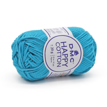 Happy Cotton cotone per amigurumi gomitolo 20g 786 turchese