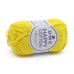 Happy Cotton algodón para amigurumi ovillo 20g 788 limone