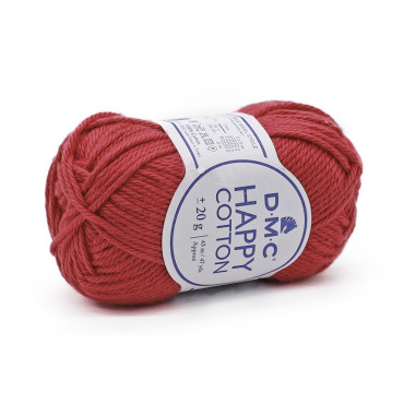 Happy Cotton cotone per amigurumi gomitolo 20g 791 bordeaux