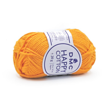 Happy Cotton cotone per amigurumi gomitolo 20g 792 arancione