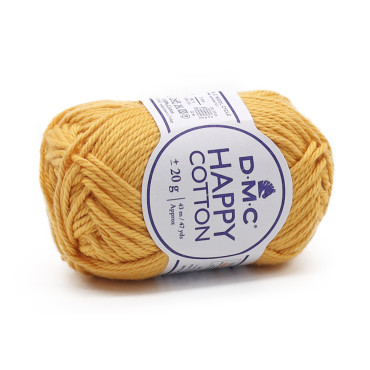 Happy Cotton cotone per amigurumi gomitolo 20g 794 senape