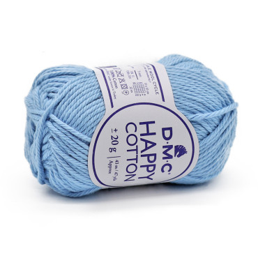 Happy Cotton cotone per amigurumi gomitolo 20g 797 azzurro
