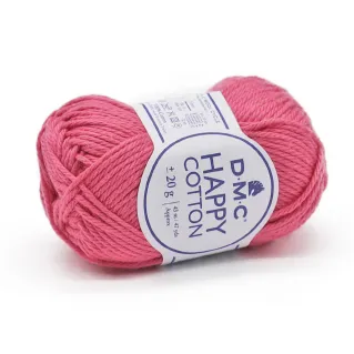 Happy Cotton algodón para amigurumi ovillo 20g 799 fuxia
