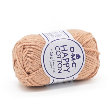 Happy Cotton cotone per amigurumi gomitolo 20g 802 biscotto