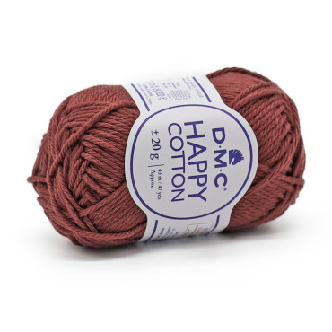 Happy Cotton cotone per amigurumi gomitolo 20g 805 vinaccia