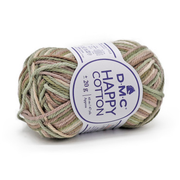 Happy Cotton cotone per amigurumi gomitolo 20g 651 terra