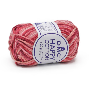 Happy Cotton cotone per amigurumi gomitolo 20g 652 fuoco