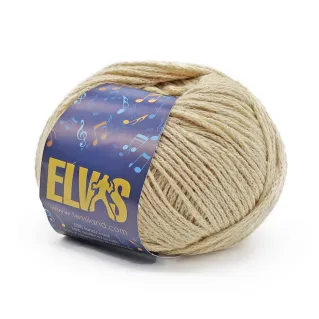 Elvis wool blend yarn ball 50g Beige