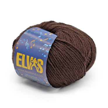 Elvis misto lana gomitolo 50g Cioccolato
