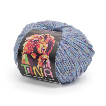 Tina misto lana sfumato gomitolo 50g Cielo