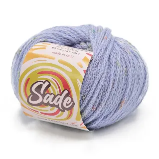 Sade wool blend candy detail yarn ball 50g Carta zucchero