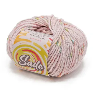 Sade mezcla de lana con detalle caramelo ovillo 50g Cipria