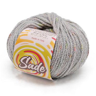 Sade misto lana inserto caramella gomitolo 50g Perla