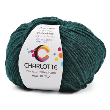 Charlotte lana merina extrafina ovillo 50g Bottiglia