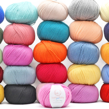 Justin BabyPro lana merinos extrafine gomitolo 50g