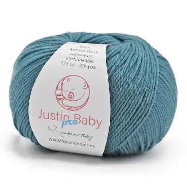 Justin BabyPro lana merinos extrafine gomitolo 50g Giada