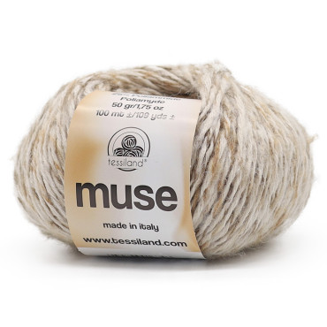 Muse misto alpaca gomitolo 50g Faggio