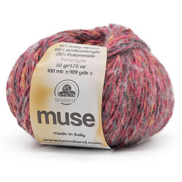 Muse misto alpaca gomitolo 50g Vendemmia