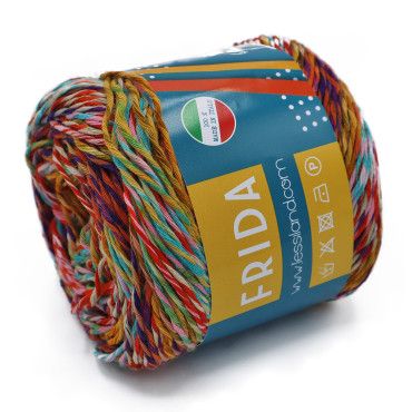 Frida lightweight cotton blend ball 50g Jamaican