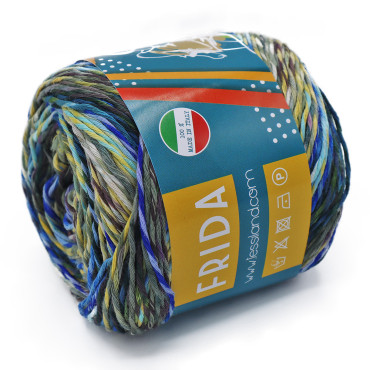 Frida misto cotone leggero gomitolo 50g Luisita