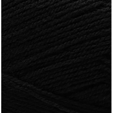 Chuck acrilico top quality gomitolo 100g Nero