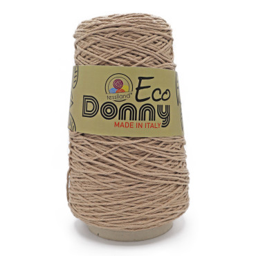 EcoDonny puro algodón ecológico reciclado rosca 200g Beige