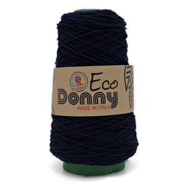 EcoDonny puro cotone ecologico riciclato rocca 200g Blu