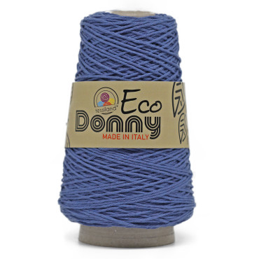 EcoDonny pur coton écologique recyclé cône 200g Bluette