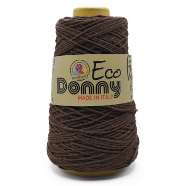EcoDonny puro cotone ecologico riciclato rocca 200g Caffè