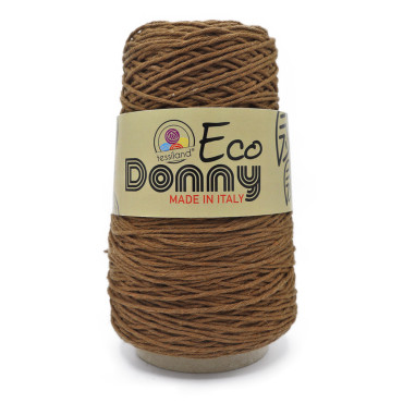 EcoDonny pur coton écologique recyclé cône 200g Camoscio