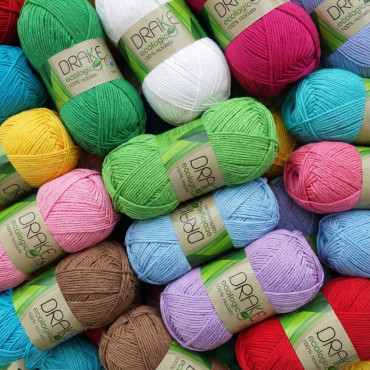 Drake cotone ecologico n.3 gomitolo 50g